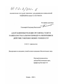 Пономарёв, Владимир Васильевич. Адаптационные реакции организма телят в раннем постнатальном периоде на непрерывное действие умеренно низких температур: дис. кандидат биологических наук: 03.00.13 - Физиология. Казань. 2002. 152 с.