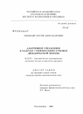 Ганебный, Сергей Александрович. Адаптивное управление в задачах с неизвестным уровнем динамической помехи: дис. кандидат физико-математических наук: 05.13.18 - Математическое моделирование, численные методы и комплексы программ. Екатеринбург. 2008. 125 с.