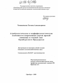 Тимошенкова, Татьяна Александровна. Агробиологические и морфофизиологические особенности современных сортов яровой пшеницы в степной зоне Оренбургского Предуралья: дис. кандидат сельскохозяйственных наук: 06.01.09 - Растениеводство. Оренбург. 2006. 272 с.