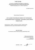 Крылов, Вадим Григорьевич. Актуальные проблемы правового регулирования отношений между основным - дочерним (зависимым) обществами: дис. кандидат юридических наук: 12.00.03 - Гражданское право; предпринимательское право; семейное право; международное частное право. Москва. 2006. 184 с.