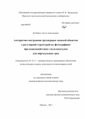 Якубенко, Антон Анатольевич. Алгоритмы построения трехмерных моделей объектов с регулярной структурой по фотографиям при взаимодействии с пользователем для виртуальных сред: дис. кандидат физико-математических наук: 05.13.11 - Математическое и программное обеспечение вычислительных машин, комплексов и компьютерных сетей. Москва. 2012. 143 с.