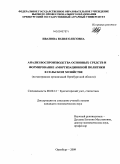 Иванова, Юлия Олеговна. Анализ воспроизводства основных средств и формирование амортизационной политики в сельском хозяйстве: на материалах организаций Оренбургской области: дис. кандидат экономических наук: 08.00.12 - Бухгалтерский учет, статистика. Оренбург. 2009. 167 с.