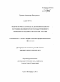 Грошев, Александр Дмитриевич. Андрагогическая модель дополнительного обучения инспекторов государственного пожарного надзора в вузах МЧС России: дис. кандидат педагогических наук: 13.00.08 - Теория и методика профессионального образования. Санкт-Петербург. 2011. 169 с.