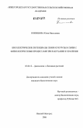 Кошишова, Юлия Николаевна. Биоэлектрические потенциалы семян кукурузы в связи с физиологическими процессами при набухании и хранении: дис. кандидат биологических наук: 03.00.12 - Физиология и биохимия растений. Нижний Новгород. 2006. 98 с.