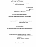 Першин, Михаил Викторович. Частно-правовой интерес: Понятие, правообразование, реализация: дис. кандидат юридических наук: 12.00.01 - Теория и история права и государства; история учений о праве и государстве. Нижний Новгород. 2004. 199 с.