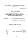 Пластун, Сергей Борисович. Численная многопериодная модель магнетронного генератора, учитывающая многоволновое взаимодействие: дис. кандидат физико-математических наук: 05.13.16 - Применение вычислительной техники, математического моделирования и математических методов в научных исследованиях (по отраслям наук). Саратов. 1999. 138 с.