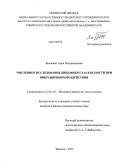 Яковенко, Анна Владимировна. Численное исследование динамики газа в полости при вибрационном воздействии: дис. кандидат наук: 01.02.05 - Механика жидкости, газа и плазмы. Тюмень. 2014. 123 с.