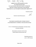 Корепанов, Андрей Владимирович. Численное моделирование горения твердого гранулированного топлива в турбулентном потоке: дис. кандидат физико-математических наук: 05.13.18 - Математическое моделирование, численные методы и комплексы программ. Ижевск. 2004. 106 с.