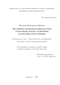 Федотова Екатерина Алфеевна. Численное моделирование нагрева атмосферы Земли солнечным и тепловым излучением: дис. кандидат наук: 00.00.00 - Другие cпециальности. ФГУ «Федеральный исследовательский центр Институт прикладной математики им. М.В. Келдыша Российской академии наук». 2023. 132 с.