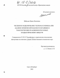 Шейнман, Ирина Яковлевна. Численное моделирование тепломассообмена при анализе термической опасности хранения и транспортировки реакционноспособных конденсированных веществ: дис. кандидат технических наук: 01.04.14 - Теплофизика и теоретическая теплотехника. Санкт-Петербург. 2005. 156 с.