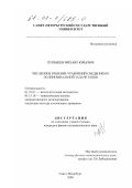 Пупышев, Михаил Юрьевич. Численное решение уравнений сведением к полиномиальной задаче Коши: дис. кандидат физико-математических наук: 01.01.07 - Вычислительная математика. Санкт-Петербург. 2000. 207 с.