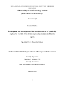 Шакиба Йасмин. Development and investigation of the oncolytic activity of genetically engineered vaccinia virus strains expressing immunomodulatory agents/Разработка и исследование рекомбинантных онколитических штаммов осповакцины, экспрессирующих иммуномодулирующие агенты: дис. кандидат наук: 00.00.00 - Другие cпециальности. ФГАОУ ВО «Московский физико-технический институт (национальный исследовательский университет)». 2023. 126 с.