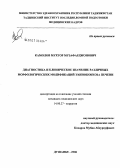 Камолов, Мухтор Музафарджонович. Диагностика и клиническое значение различных морфологических модификаций эхинококкоза печени: дис. кандидат медицинских наук: 14.00.27 - Хирургия. Санкт-Петербург. 2006. 135 с.