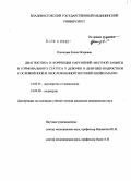 Одинцова, Елена Игоревна. Диагностика и коррекция нарушений местной защиты и гормонального статуса у девочек и девушек-подростков с осложненной и неосложненной эктопией шейки матки: дис. кандидат медицинских наук: 14.00.01 - Акушерство и гинекология. Томск. 2004. 226 с.