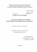 Жалнина, Елена Валерьевна. Диалектная лексика как отражение региональной антропонимической картины мира: дис. кандидат наук: 10.02.01 - Русский язык. Тамбов. 2013. 173 с.