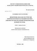 Головкина, Ольга Валерьевна. Дифференциально-диагностические критерии моторных нарушений в верхних конечностях при поражении периферической нервной системы: дис. кандидат медицинских наук: 14.00.13 - Нервные болезни. Москва. 2008. 118 с.