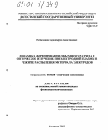 Рагимханов, Гаджимирза Балагланович. Динамика формирования объемного разряда и оптическое излучение приэлектродной плазмы в режиме распыления материала электродов: дис. кандидат физико-математических наук: 01.04.08 - Физика плазмы. Махачкала. 2003. 167 с.