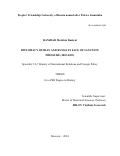 Ранджбар Мешкин Даниал. Diplomacy of Iran and Russia in face of sanction pressure (2003-2023) / Дипломатия Ирана и России в условиях санкционного давления (2003-2023 гг.): дис. кандидат наук: 00.00.00 - Другие cпециальности. ФГАОУ ВО «Российский университет дружбы народов имени Патриса Лумумбы». 2024. 198 с.