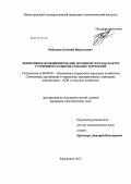 Бобышев, Евгений Николаевич. Эффективное функционирование дорожной сети как фактор устойчивого развития сельских территорий: дис. кандидат экономических наук: 08.00.05 - Экономика и управление народным хозяйством: теория управления экономическими системами; макроэкономика; экономика, организация и управление предприятиями, отраслями, комплексами; управление инновациями; региональная экономика; логистика; экономика труда. Княгинино. 2012. 126 с.