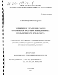 Балалаев, Сергей Александрович. Эффективное управление сбытом материальной продукции на предприятиях промышленности и транспорта: дис. кандидат экономических наук: 08.00.05 - Экономика и управление народным хозяйством: теория управления экономическими системами; макроэкономика; экономика, организация и управление предприятиями, отраслями, комплексами; управление инновациями; региональная экономика; логистика; экономика труда. Хабаровск. 2001. 149 с.