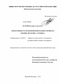 Мамай, Евгений Алексеевич. Эффективность правоприменительных процедур: теория, практика, техника: дис. кандидат юридических наук: 12.00.01 - Теория и история права и государства; история учений о праве и государстве. Нижний Новгород. 2011. 284 с.