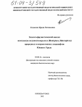 Клемина, Ирина Евгеньевна. Эколого-фаунистический анализ комплексов полужесткокрылых (Hemiptera, Heteroptera) природных и антропогенных ландшафтов Южного Урала: дис. кандидат биологических наук: 03.00.16 - Экология. Нижневартовск. 2003. 177 с.