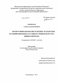 Новичонок, Елена Валентиновна. Эколого-физиологические особенности древесных растений в биоценозе муссонного тропического леса Южного Вьетнама: дис. кандидат наук: 03.02.08 - Экология (по отраслям). Петрозаводск. 2014. 125 с.