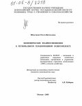 Шлычкова, Ольга Васильевна. Экономические взаимоотношения в региональном плодоовощном подкомплексе: дис. кандидат экономических наук: 08.00.05 - Экономика и управление народным хозяйством: теория управления экономическими системами; макроэкономика; экономика, организация и управление предприятиями, отраслями, комплексами; управление инновациями; региональная экономика; логистика; экономика труда. Москва. 2005. 137 с.