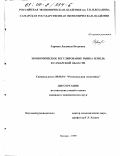 Гармаш, Людмила Петровна. Экономическое регулирование рынка земель в Самарской области: дис. кандидат экономических наук: 08.00.04 - Региональная экономика. Москва. 1999. 191 с.