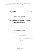 Чухров, Игорь Петрович. Экстремальные комплексы граней в единичном кубе: дис. доктор физико-математических наук: 01.01.09 - Дискретная математика и математическая кибернетика. Москва. 2013. 189 с.