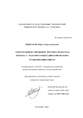 Мифтахов, Айрат Габдулкаюмович. Электродиффузионный преобразователь потока с магнитогидродинамическим уравновешиванием: дис. кандидат технических наук: 05.13.05 - Элементы и устройства вычислительной техники и систем управления. Казань. 2002. 130 с.