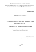 Щербак Сергей Александрович. Электродинамическое моделирование резонансных оптических структур: дис. кандидат наук: 01.04.07 - Физика конденсированного состояния. ФГБУ ВОИН «Санкт-Петербургский национальный исследовательский Академический университет Российской академии наук». 2019. 147 с.