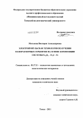 Митькина, Виктория Александровна. Электроимпульсная технология получения наноразмерных сорбентов на основе композиции системы FemOn - Fe3C - Fe: дис. кандидат технических наук: 05.17.11 - Технология силикатных и тугоплавких неметаллических материалов. Томск. 2011. 144 с.