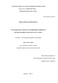 Петров Михаил Михайлович. Электрохромные свойства поли(пиридиний) трифлата и интерполимерных комплексов на его основе: дис. кандидат наук: 02.00.06 - Высокомолекулярные соединения. ФГБОУ ВО «Московский государственный университет имени М.В. Ломоносова». 2019. 163 с.