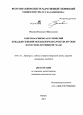 Фокеева, Елизавета Николаевна. Электромагнитно-акустический зеркально-теневой метод контроля качества прутков из рессорно-пружинной стали: дис. кандидат наук: 05.11.13 - Приборы и методы контроля природной среды, веществ, материалов и изделий. Ижевск. 2013. 164 с.