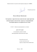 Маслов Михаил Михайлович. Электронные, энергетические и кинетические характеристики низкоразмерных ковалентных структур с нетрадиционной геометрией каркаса и материалов на их основе: дис. доктор наук: 01.04.07 - Физика конденсированного состояния. ФГАОУ ВО «Национальный исследовательский ядерный университет «МИФИ». 2021. 289 с.