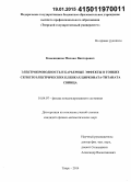 Каменщиков, Михаил Викторович. Электропроводность и барьерные эффекты в тонких сегнетоэлектрических пленках цирконата-титаната свинца: дис. кандидат наук: 01.04.07 - Физика конденсированного состояния. Тверь. 2014. 132 с.