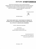 Нгуен Тхи Ша. Энергетический спектр электронов и особенности оптического поглощения одномерных и двумерных SiO2-структур с дефектами замещения: дис. кандидат наук: 01.04.04 - Физическая электроника. Волгоград. 2015. 120 с.