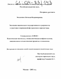 Хилькевич, Евгения Владимировна. Эволюция национально-государственного суверенитета в трактовке современной футурологии и прогностики: дис. кандидат политических наук: 23.00.02 - Политические институты, этнополитическая конфликтология, национальные и политические процессы и технологии. Москва. 2003. 205 с.