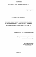 Потапова, Алла Валерьевна. Эволюция общественного сознания крестьян Центрального Черноземья в повседневных условиях новой экономической политики: 1921-1928 годы: дис. кандидат исторических наук: 07.00.02 - Отечественная история. Курск. 2006. 212 с.