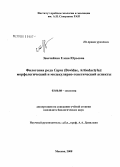 Звычайная, Елена Юрьевна. Филогения рода Capra (Bovidae, Artiodactyla): морфологический и молекулярно-генетический аспекты: дис. кандидат биологических наук: 03.00.08 - Зоология. Москва. 2008. 168 с.