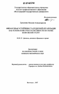 Ермоленко, Наталия Александровна. Финансовая устойчивость кредитной организации как основа конкурентоспособности на рынке банковских услуг: дис. кандидат экономических наук: 08.00.10 - Финансы, денежное обращение и кредит. Волгоград. 2007. 254 с.