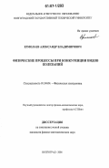 Ермолаев, Александр Владимирович. Физические процессы при конкуренции видов колебаний: дис. кандидат физико-математических наук: 01.04.04 - Физическая электроника. Волгоград. 2006. 144 с.