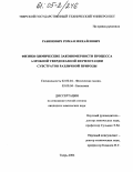 Рабинович, Роман Михайлович. Физико-химические закономерности процесса аэробной твердофазной ферментации субстратов различной природы: дис. кандидат химических наук: 02.00.04 - Физическая химия. Тверь. 2004. 137 с.