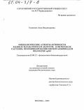 Калинина, Алла Владимировна. Физиологические аспекты активности холинэстеразы Triticum aestivum: в онтогенезе растения, при инфицировании корней Azospirillum brasilense sp245: дис. кандидат биологических наук: 03.00.12 - Физиология и биохимия растений. Москва. 2003. 124 с.