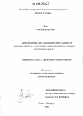 Хуаз, Светлана Хазретовна. Физиологические характеристики главного и боковых побегов у сортов двурядного ячменя в связи с продуктивностью: дис. кандидат биологических наук: 03.00.12 - Физиология и биохимия растений. Санкт-Петербург. 2005. 190 с.