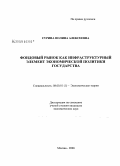 Сурина, Полина Алексеевна. Фондовый рынок как инфраструктурный элемент экономической политики государства: дис. кандидат экономических наук: 08.00.01 - Экономическая теория. Москва. 2008. 206 с.