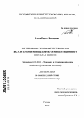 Клюев, Кирилл Викторович. Формирование человеческого капитала как системообразующего фактора инвестиционного климата в регионе: дис. кандидат экономических наук: 08.00.05 - Экономика и управление народным хозяйством: теория управления экономическими системами; макроэкономика; экономика, организация и управление предприятиями, отраслями, комплексами; управление инновациями; региональная экономика; логистика; экономика труда. Гатчина. 2013. 182 с.