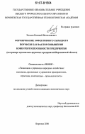 Хохлов, Евгений Вячеславович. Формирование эффективного сырьевого портфеля как фактор повышения конкурентоспособности предприятия: на примере мукомольно-крупяных предприятий Воронежской области: дис. кандидат экономических наук: 08.00.05 - Экономика и управление народным хозяйством: теория управления экономическими системами; макроэкономика; экономика, организация и управление предприятиями, отраслями, комплексами; управление инновациями; региональная экономика; логистика; экономика труда. Воронеж. 2006. 200 с.