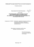 Хмельницкая, Светлана Валерьевна. Формирование эффективной системы внутрифирменного планирования: на примере масложировой промышленности Краснодарского края: дис. кандидат экономических наук: 08.00.05 - Экономика и управление народным хозяйством: теория управления экономическими системами; макроэкономика; экономика, организация и управление предприятиями, отраслями, комплексами; управление инновациями; региональная экономика; логистика; экономика труда. Краснодар. 2011. 182 с.